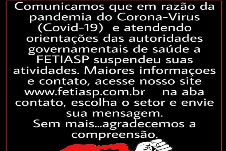 Feriado suspende atividades 