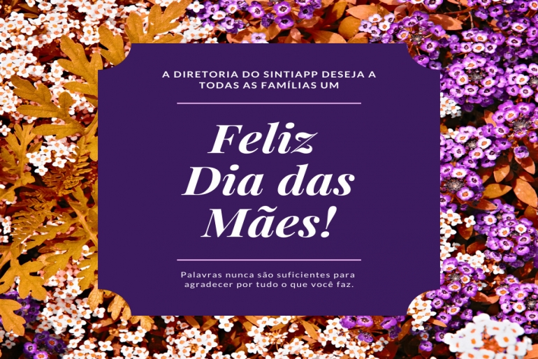 FELIZ DIA DAS MÃES