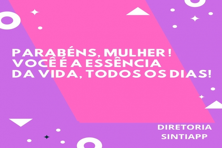 DIA INTERNACIONAL DA MULHER